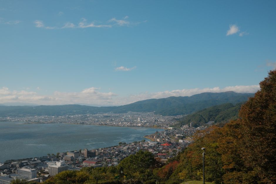 Abashiri Tento-zan Park Autumn Foliage (網走天都山紅葉)