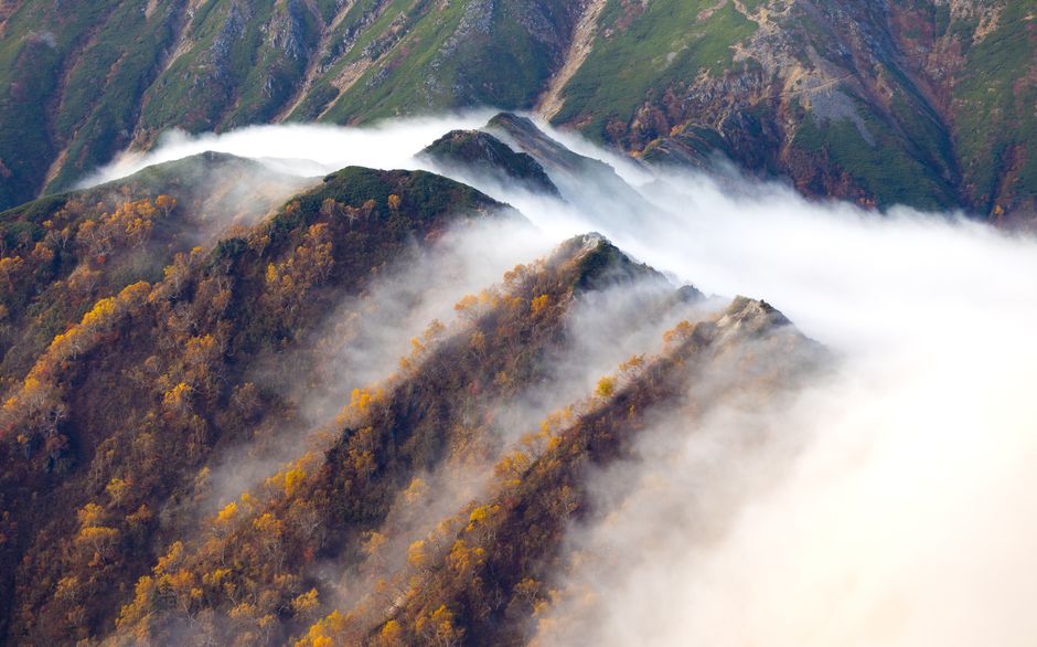 Hakusan National Park Autumn Trekking