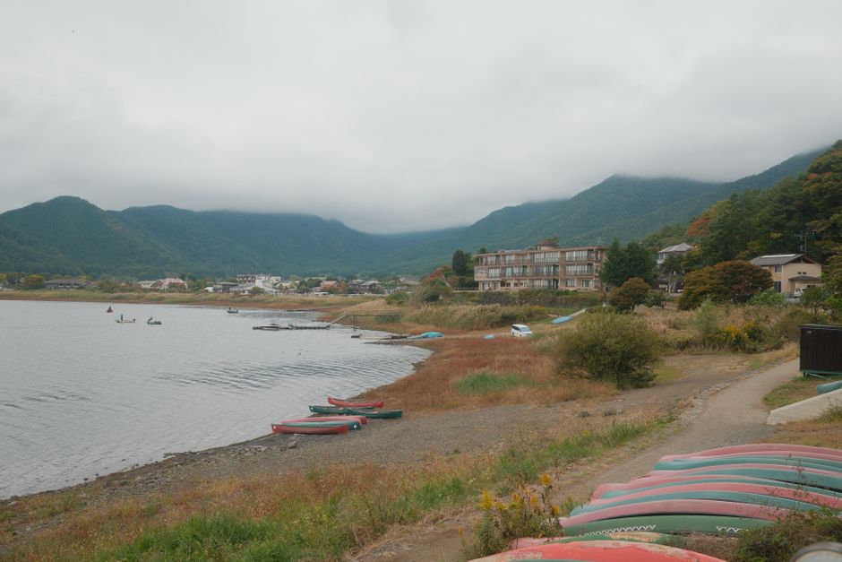 Lake Okutama Autumn Foliage Cruise & Kayak Experience