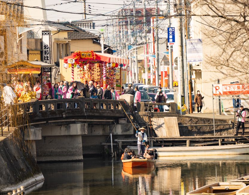 Yanagawa Sagemon Matsuri & River Boat Cruise