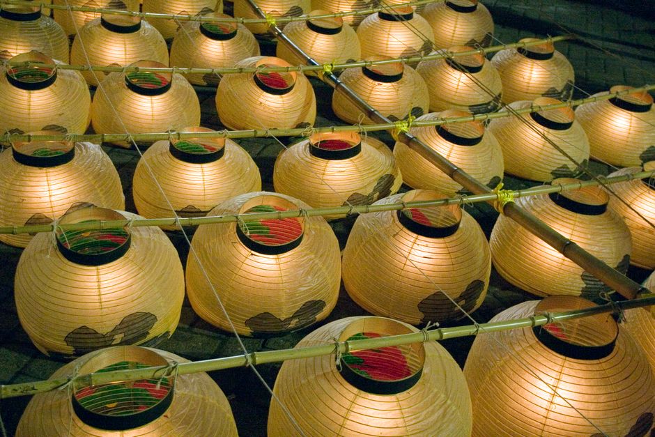 Tsumago-juku Autumn Lantern Festival (Tsumago Chōchin Matsuri)
